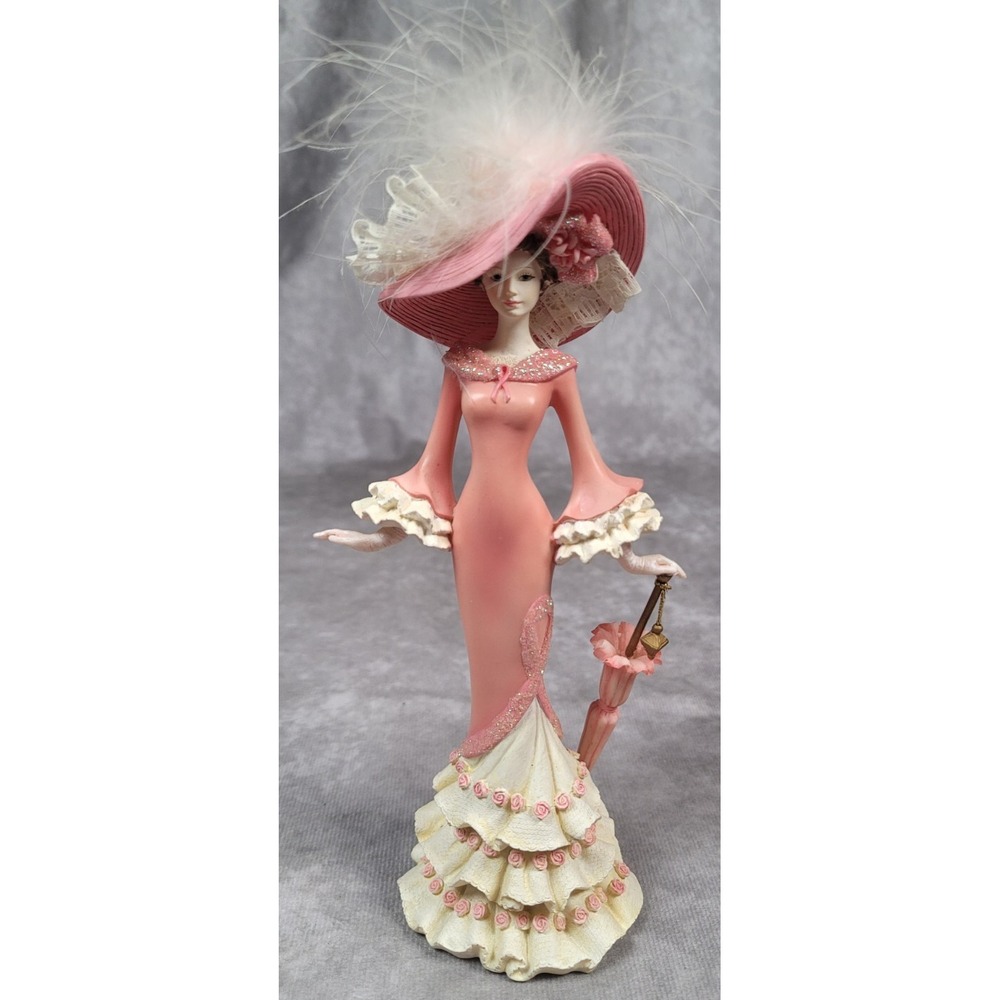 Thomas Kinkade "A Vision of Hope" Figurine Inspirations of Hope Lady Parasol 8" - Picture 2 of 7